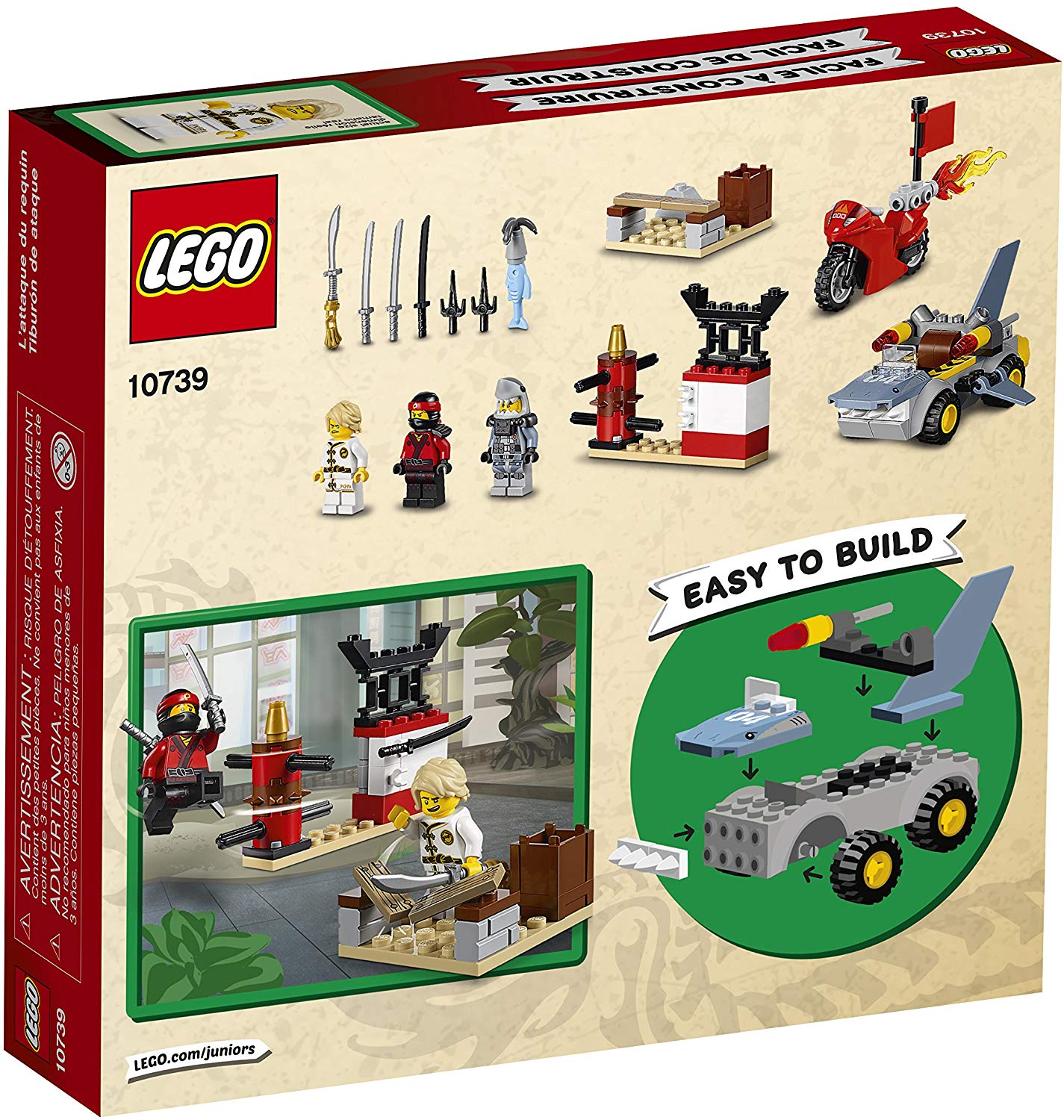 LEGO Junior 10739 : Shark Attack – StarKidz Indonesia